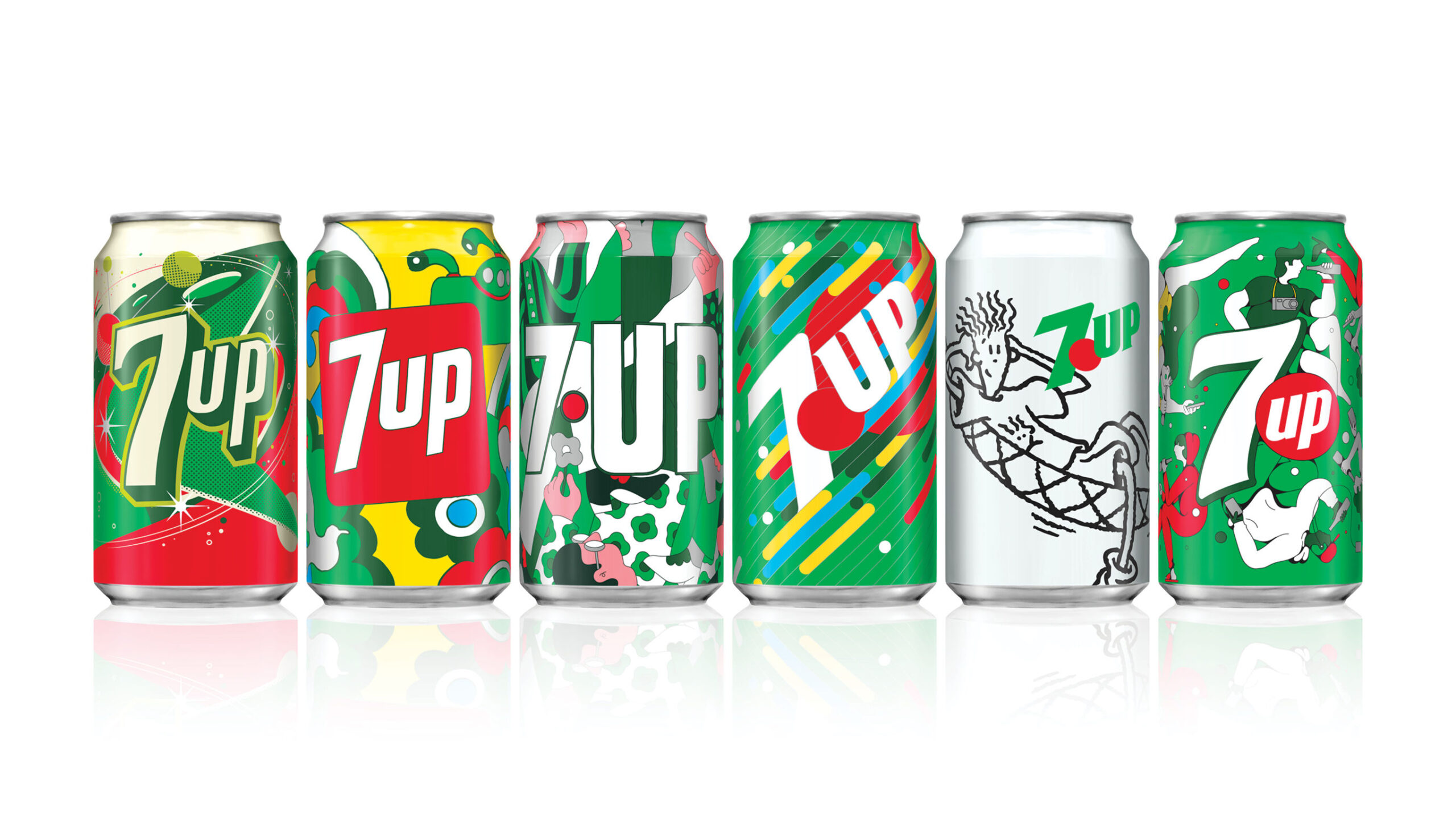 all flavors of 7up
